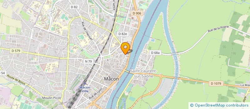 localisation de l'entreprise MONSIEUR JEAN FRANCOIS GINDRE à MACON