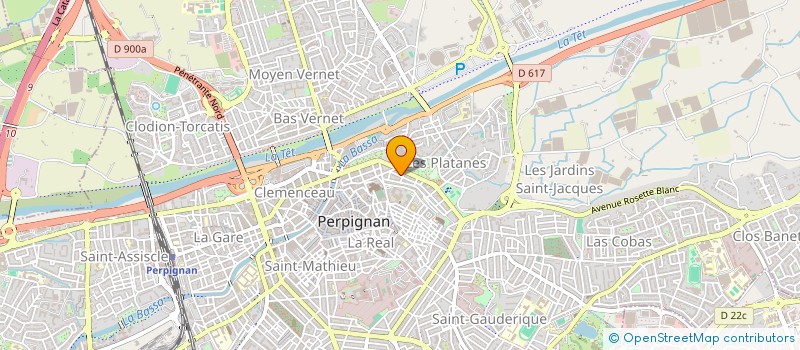 localisation de l'entreprise MONSIEUR JEAN FRANCOIS GIRALDEZ  PERPIGNAN