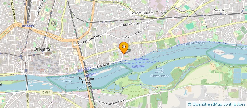 localisation de l'entreprise MONSIEUR JEAN-FRANCOIS GIRARD  ORLEANS