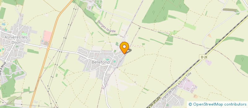 localisation de l'entreprise MONSIEUR JEAN-FRANCOIS GIRARD  BELLEFOND