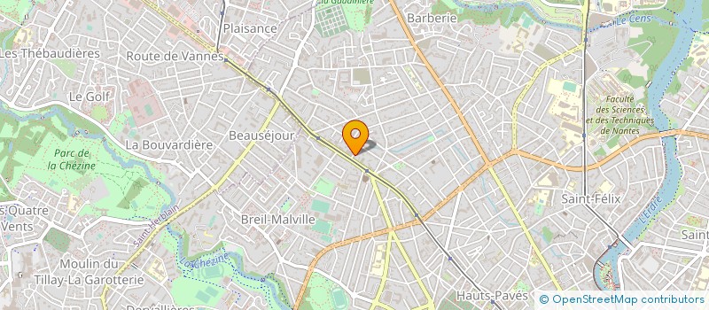 localisation de l'entreprise MONSIEUR JEAN-FRANCOIS GLORIA  NANTES