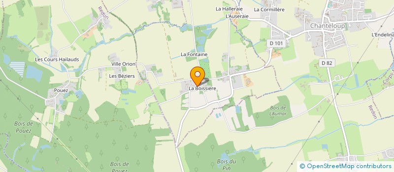 localisation de l'entreprise MONSIEUR JEAN-FRANCOIS GODET  BOURGBARRE