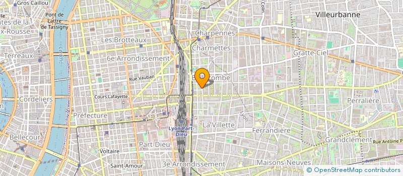 localisation de l'entreprise MONSIEUR JEAN-FRANCOIS GOFFOZ  LYON