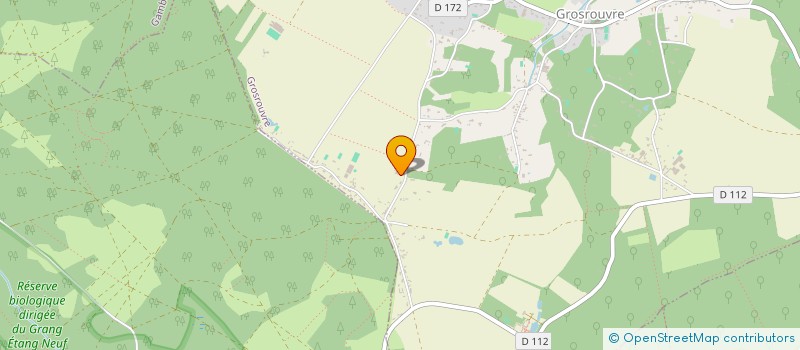 localisation de l'entreprise MONSIEUR JEAN-FRANCOIS GOIN  GROSROUVRE