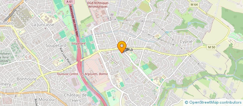 localisation de l'entreprise MONSIEUR JEAN-FRANCOIS GOMIS à QUINT-FONSEGRIVES