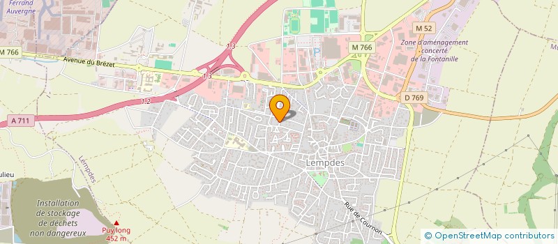 localisation de l'entreprise MONSIEUR JEAN-FRANCOIS GONCALVES  LEMPDES