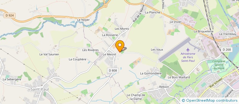 localisation de l'entreprise MONSIEUR JEAN-FRANCOIS GONTIER à LA LANDE-PATRY