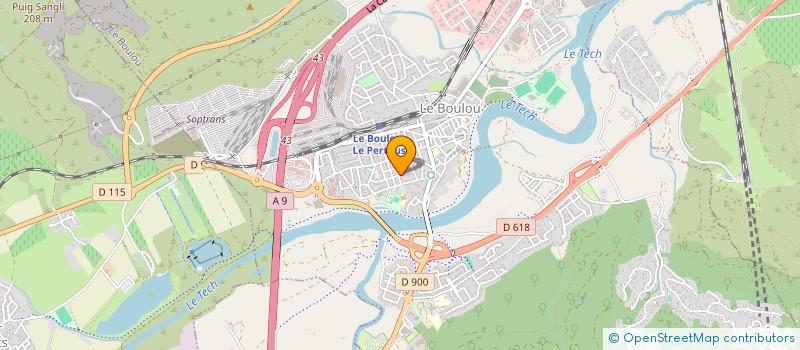 localisation de l'entreprise MONSIEUR JEAN-FRANCOIS GONZALES-MANRUBIO  LE BOULOU