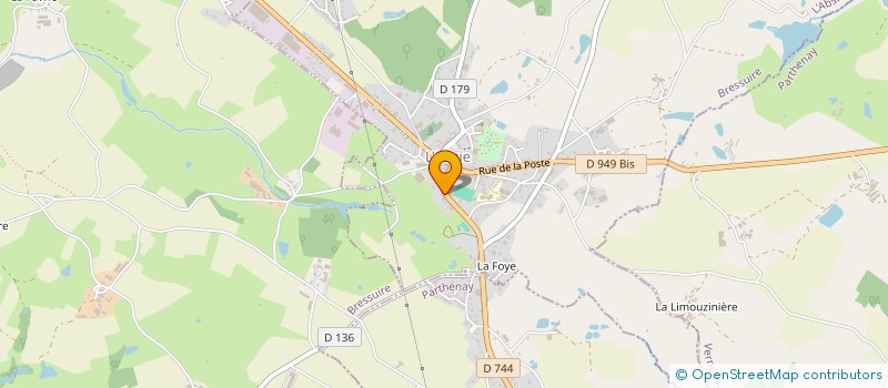 localisation de l'entreprise MONSIEUR JEAN-FRANCOIS GOUSSEAUT  L'ABSIE