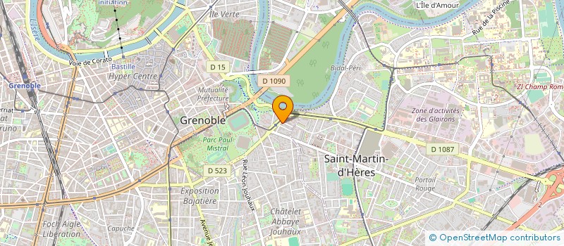 localisation de l'entreprise MONSIEUR JEAN-FRANCOIS GOUT  GRENOBLE