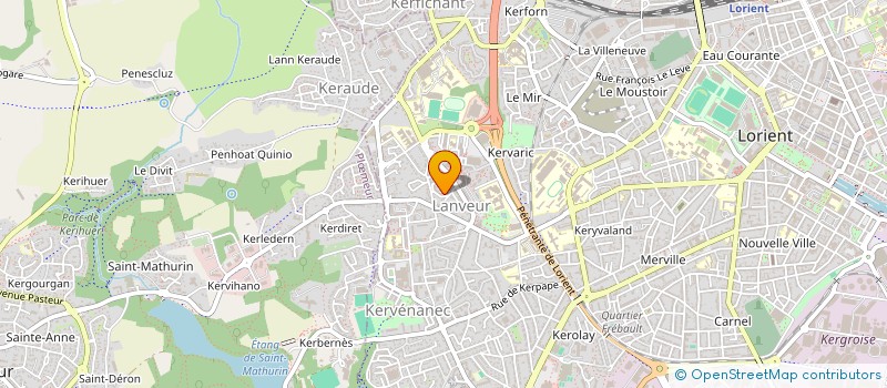 localisation de l'entreprise MONSIEUR JEAN-FRANCOIS GOUYA  LORIENT