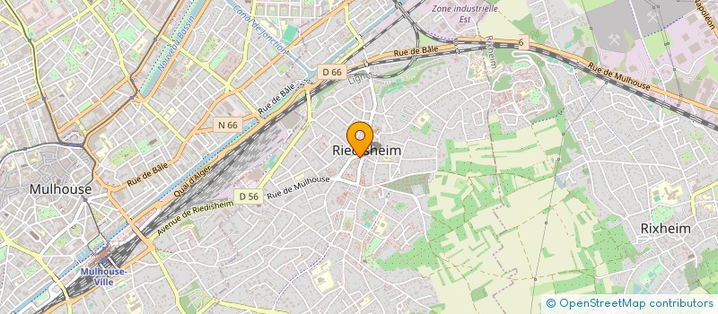 localisation de l'entreprise MONSIEUR JEAN-FRANCOIS GOYANES  RIEDISHEIM