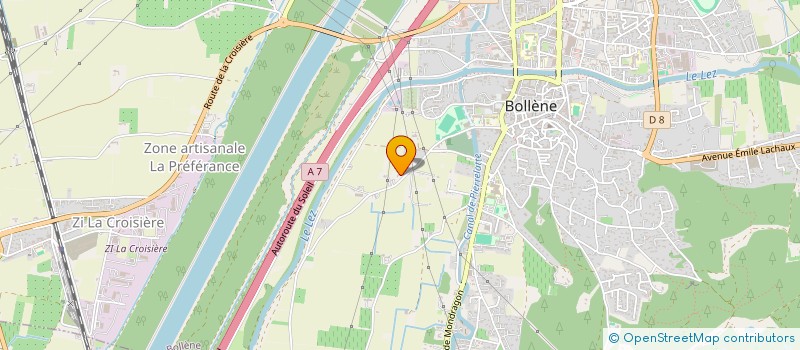 localisation de l'entreprise MONSIEUR JEAN-FRANCOIS GRANGEON  BOLLENE