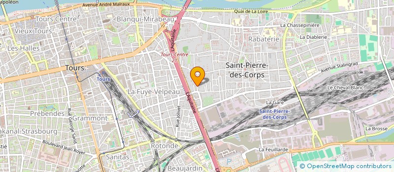 localisation de l'entreprise MONSIEUR JEAN-FRANCOIS GRANT  JOUE-LES-TOURS