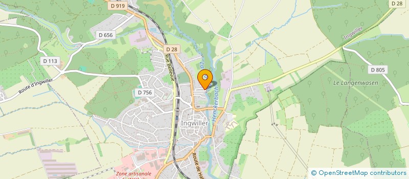 localisation de l'entreprise MONSIEUR JEAN-FRANCOIS GRINNER  MENCHHOFFEN