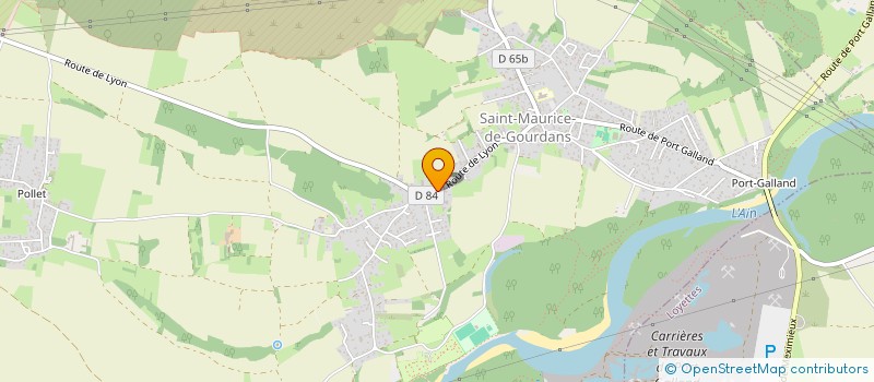 localisation de l'entreprise MONSIEUR JEAN-FRANCOIS GUEDON  SAINT-MAURICE-DE-GOURDANS