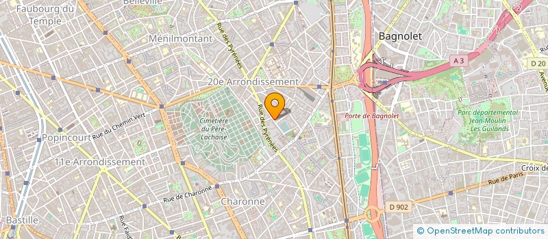 localisation de l'entreprise MONSIEUR JEAN-FRANCOIS GUEGANNO  PARIS