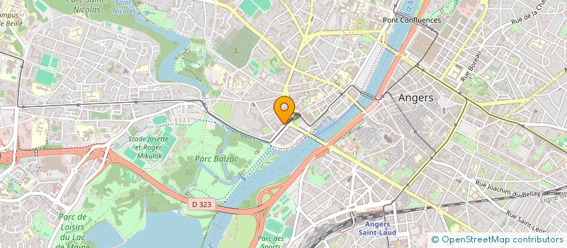 localisation de l'entreprise MONSIEUR JEAN-FRANCOIS GUERIN à ANGERS