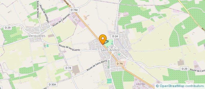 localisation de l'entreprise MONSIEUR JEAN-FRANCOIS GUERRERO  SAINT-ANDIOL