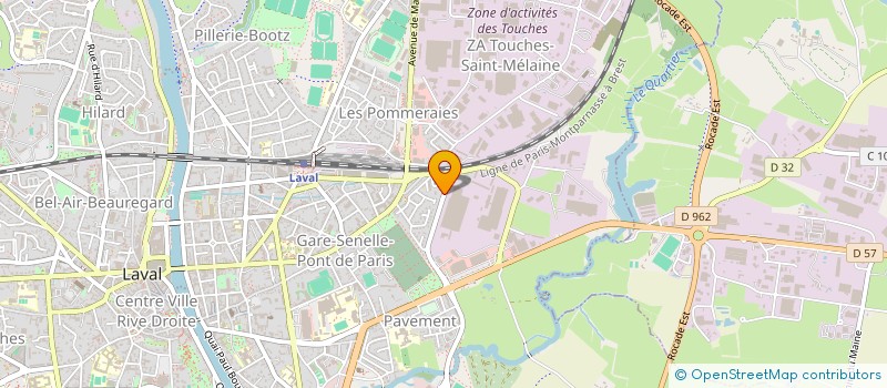 localisation de l'entreprise MONSIEUR JEAN-FRANCOIS GUESDON à LAVAL