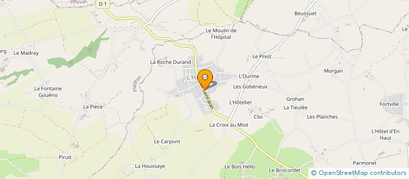 localisation de l'entreprise MONSIEUR JEAN-FRANCOIS GUIBILLON à QUESSOY