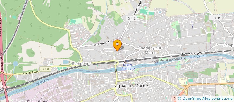 localisation de l'entreprise MONSIEUR JEAN-FRANCOIS GUILLAUME à POMPONNE