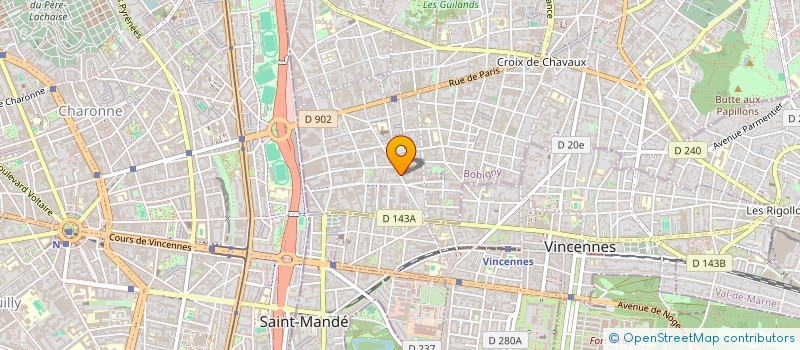localisation de l'entreprise MONSIEUR JEAN-FRANCOIS GUILLON à MONTREUIL