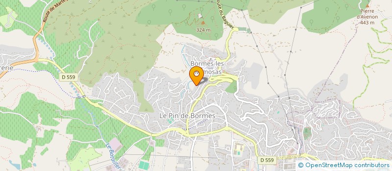 localisation de l'entreprise MONSIEUR JEAN-FRANCOIS HABOURDIN  BORMES-LES-MIMOSAS