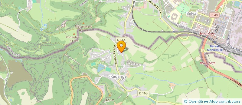 localisation de l'entreprise MONSIEUR JEAN-FRANCOIS HARGARTEN  REDANGE