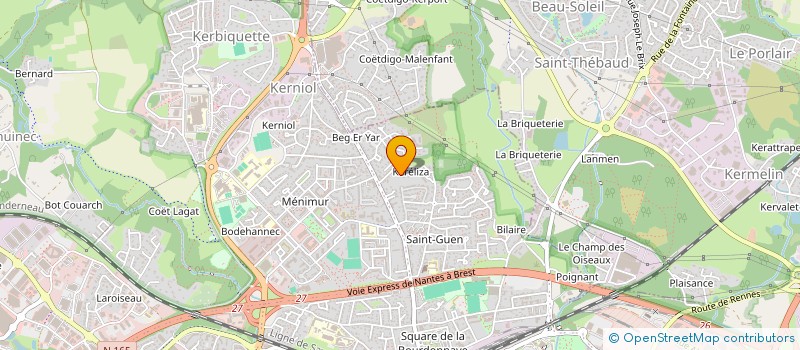 localisation de l'entreprise MONSIEUR JEAN FRANCOIS HARRUIS à VANNES