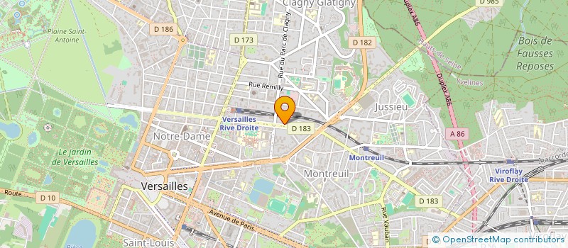 localisation de l'entreprise MONSIEUR JEAN-FRANCOIS HENANE à VERSAILLES