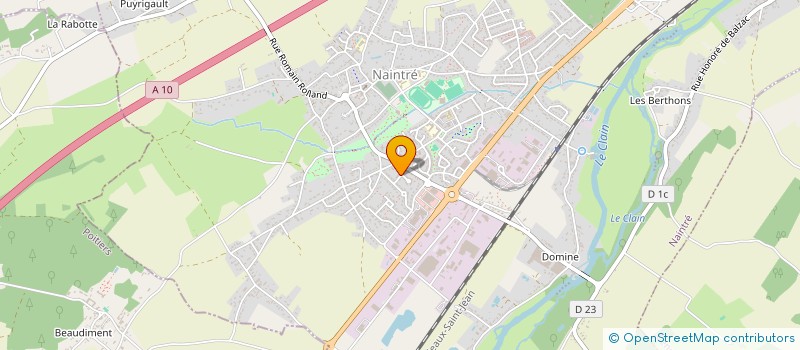 localisation de l'entreprise MONSIEUR JEAN-FRANCOIS HERNANDEZ  NAINTRE