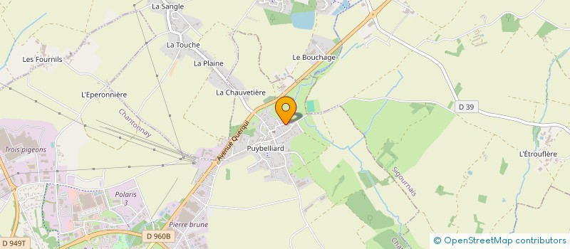 localisation de l'entreprise MONSIEUR JEAN-FRANCOIS HERPIN  CHANTONNAY