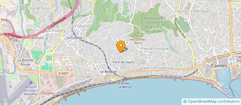 localisation de l'entreprise MONSIEUR JEAN-FRANCOIS HERRY à CANNES