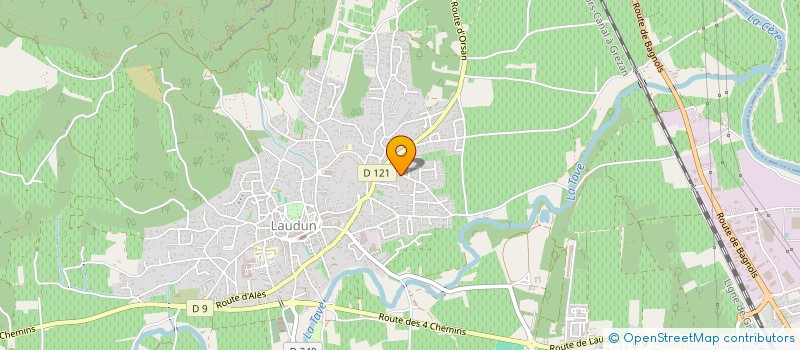 localisation de l'entreprise MONSIEUR JEAN-FRANCOIS HEYSER  LAUDUN-L'ARDOISE