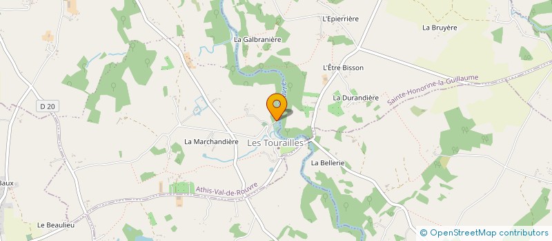 localisation de l'entreprise MONSIEUR JEAN-FRANCOIS HUE à ATHIS-VAL DE ROUVRE