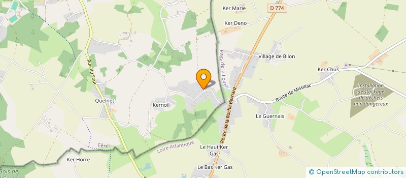 localisation de l'entreprise MONSIEUR JEAN-FRANCOIS HUET à FEREL