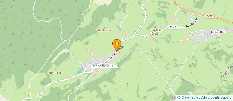 localisation de l'entreprise MONSIEUR JEAN-FRANCOIS HUMBERT  GEVRESIN