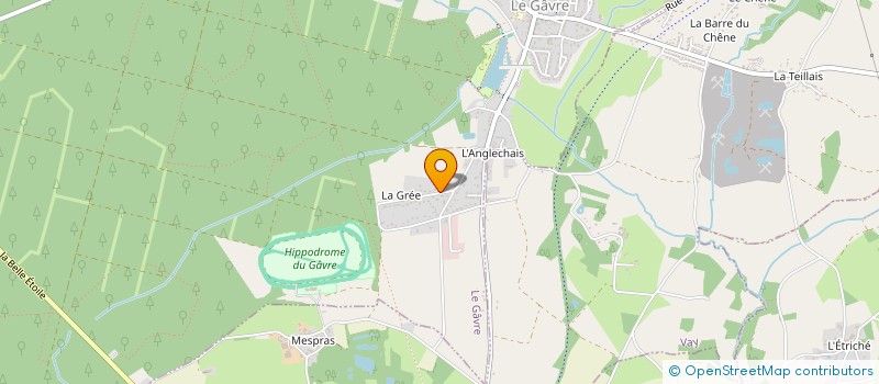 localisation de l'entreprise MONSIEUR JEAN-FRANCOIS HUMEAU  LE GAVRE