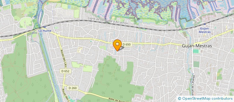 localisation de l'entreprise MONSIEUR JEAN FRANCOIS ILLES  GUJAN-MESTRAS