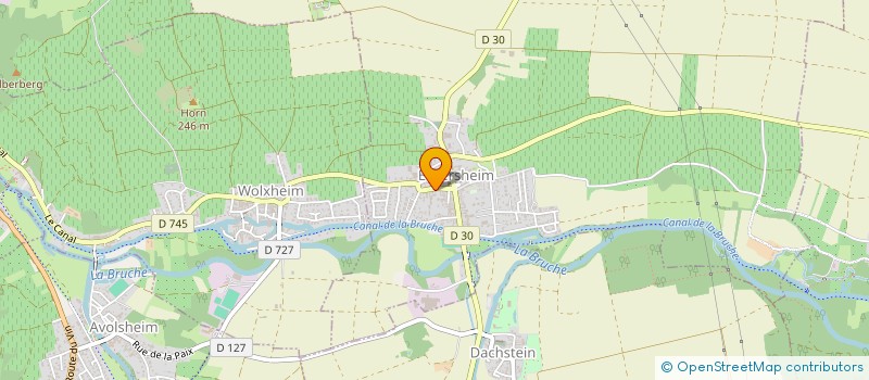 localisation de l'entreprise MONSIEUR JEAN-FRANCOIS JACOB  ERGERSHEIM