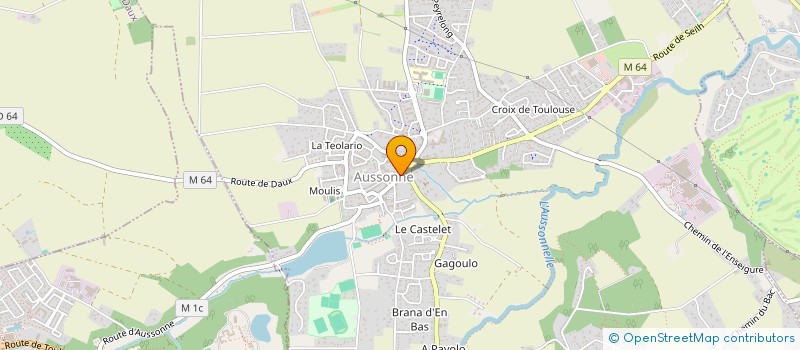 localisation de l'entreprise MONSIEUR JEAN-FRANCOIS JACQ à AUSSONNE