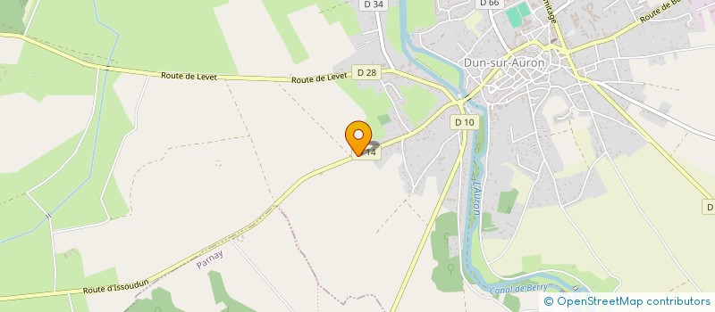 localisation de l'entreprise MONSIEUR JEAN FRANCOIS JANVIER  DUN-SUR-AURON