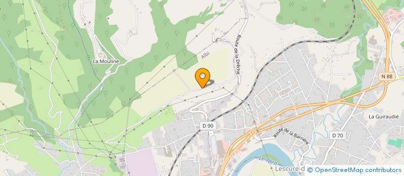 localisation de l'entreprise MONSIEUR JEAN-FRANCOIS JEANNINGROS à ALBI