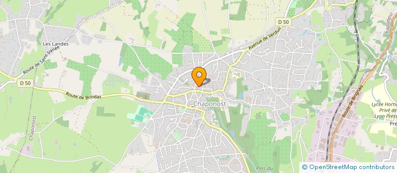 localisation de l'entreprise MONSIEUR JEAN-FRANCOIS JOCTEUR  CHAPONOST