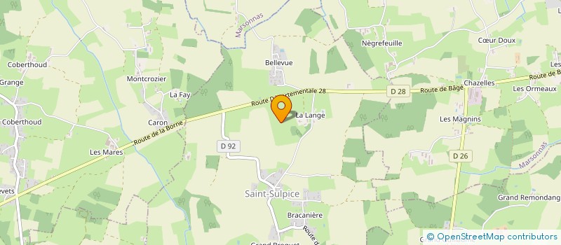 localisation de l'entreprise MONSIEUR JEAN-FRANCOIS JOLY  BRESSE VALLONS