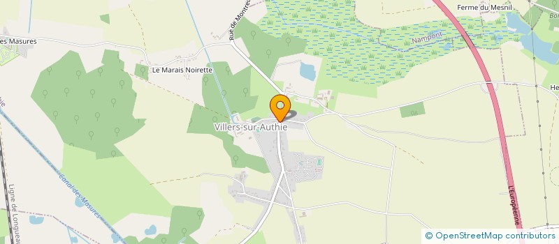 localisation de l'entreprise MONSIEUR JEAN-FRANCOIS JOLY  VILLERS-SUR-AUTHIE