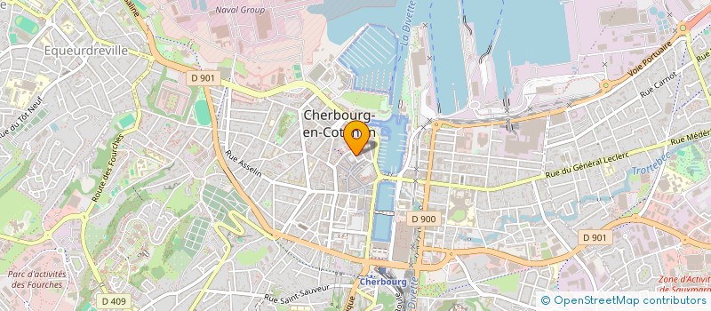 localisation de l'entreprise MONSIEUR JEAN-FRANCOIS JOSSET  CHERBOURG-EN-COTENTIN