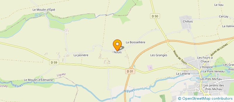 localisation de l'entreprise MONSIEUR JEAN-FRANCOIS JOUBERT à LIGUEIL