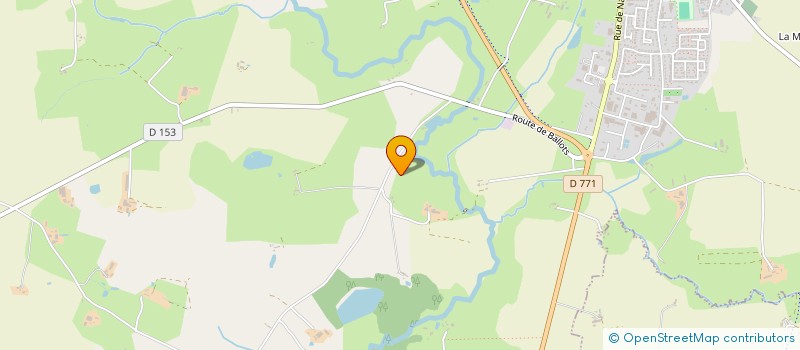 localisation de l'entreprise MONSIEUR JEAN FRANCOIS JOUET  COSSE LE VIVIEN